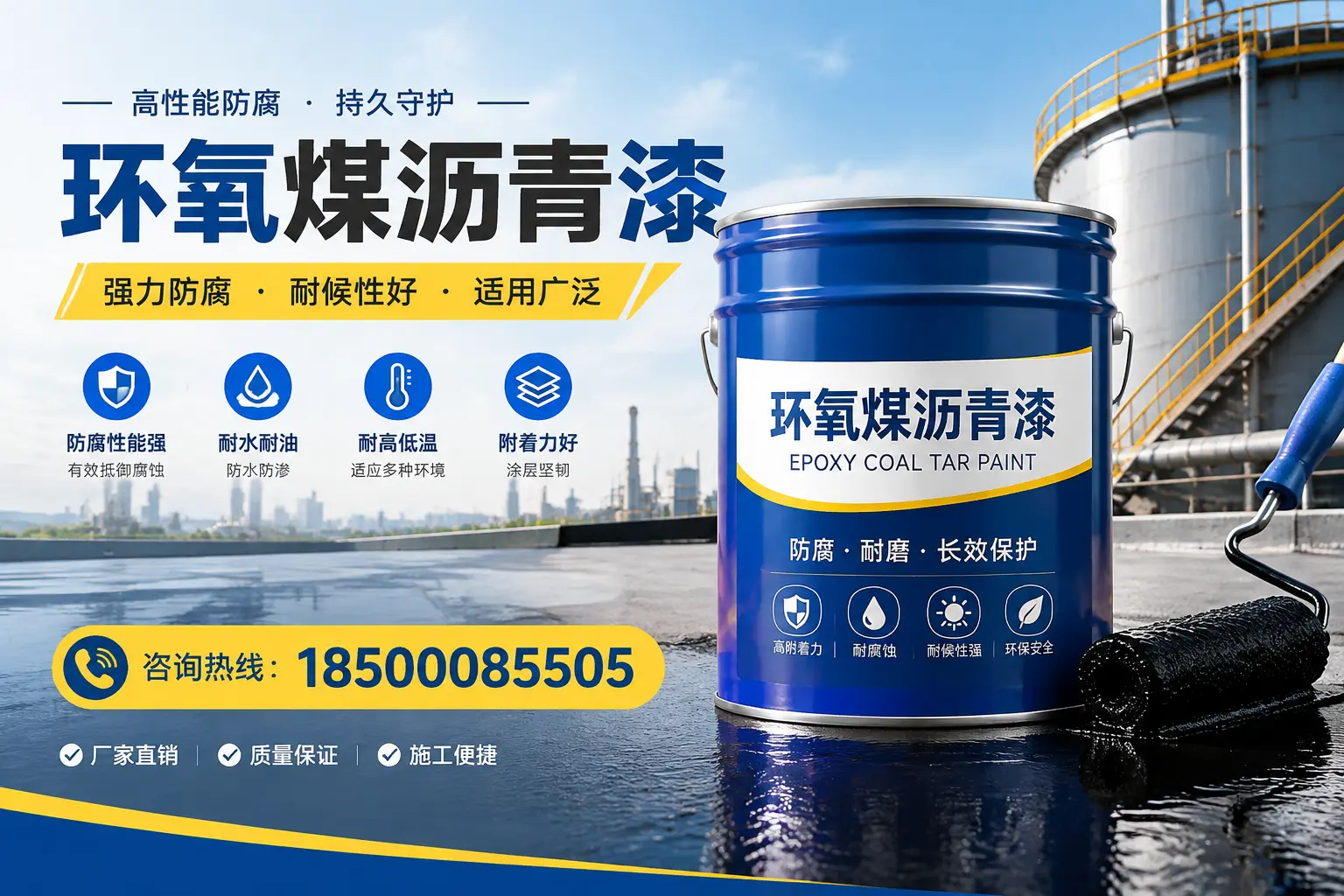环氧煤沥青漆的储存与运输注意事项,黄南企业须知